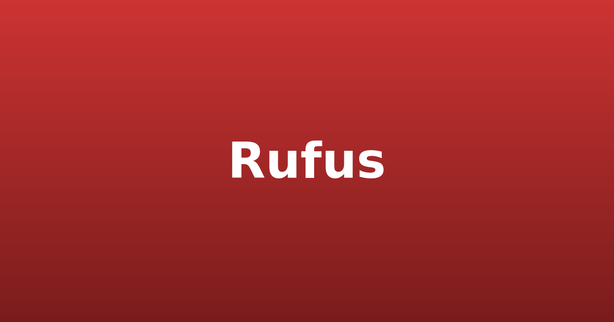 Rufus